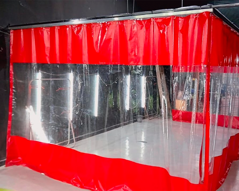 Cortina – Cabine de Pintura — Destac Plásticos